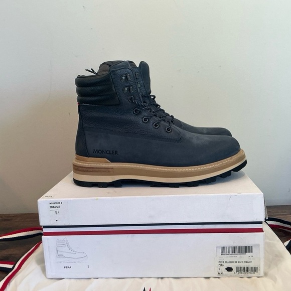 Moncler Men\'s Peka Lace Up Hiking Boots main image 5